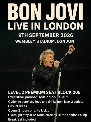 Bon Jovi at Wembley Stadium